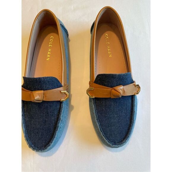 NIB Cole Haan Women's Evelyn Bow Driver Shoes Size 6 - Picture 2 of 8